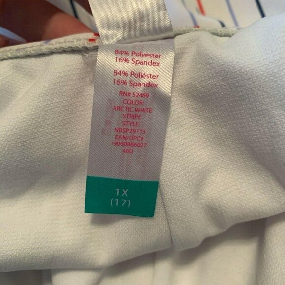 No Boundaries Swim Women 1X Wrap Tie Front One Piece Suit - Picture 5 of 6